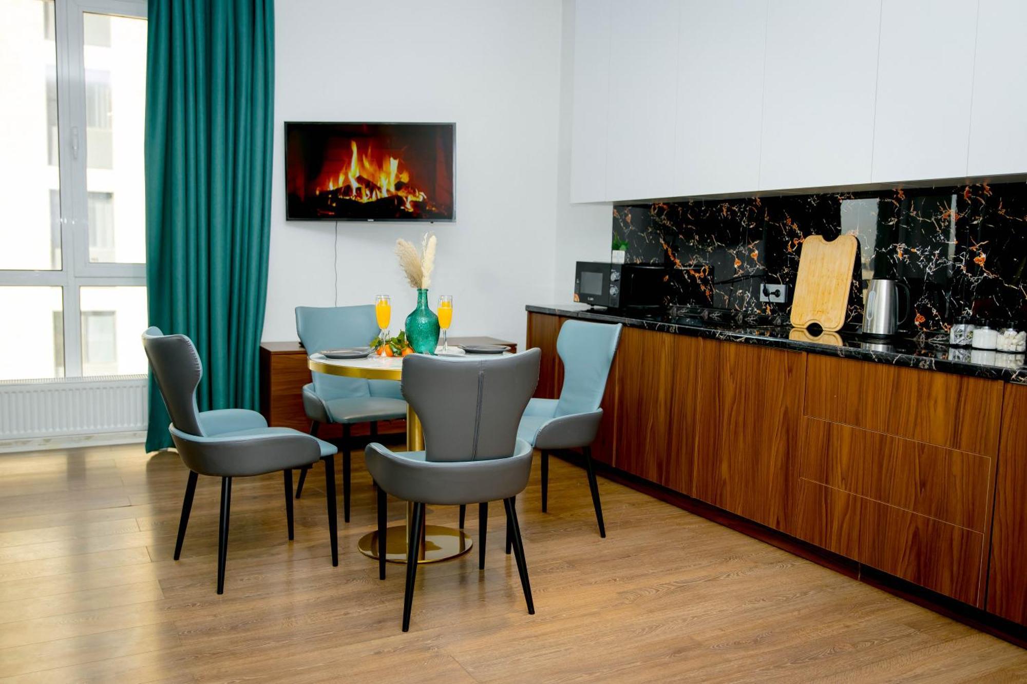 Business-class Apartment, евротрёшка с панорамным видом *